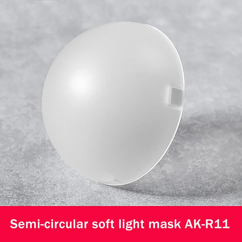 

1 шт. Ak-R11 Магнитный купольный рассеиватель Замена для вспышки V1 с круглой головкой/для Ad200/Ad200Pro/для серии вспышек V1/S-R2 Запасная часть one size