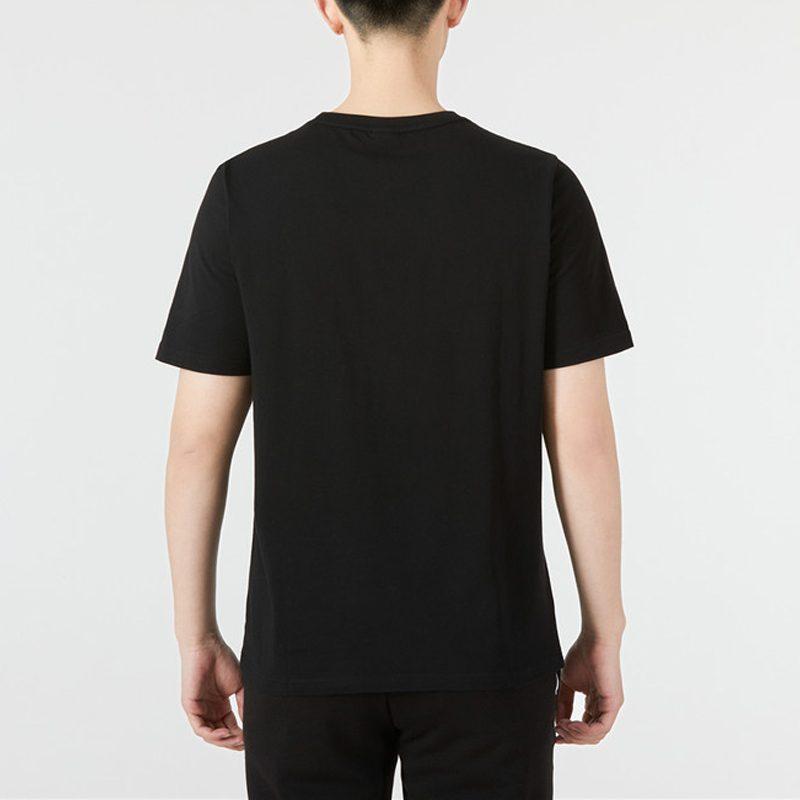 Puma T Shirts Men's Black Crew Neck Moderate Straight Fit 536345-01