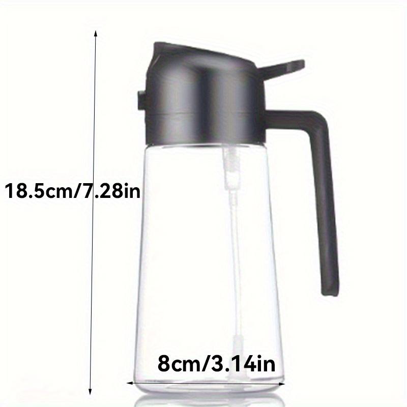 

1 Piece Large-Capacity Spray Oil Bottle for Cooking, Household Kitchen Olive Oil Sprayer, Oil Bottle, Spray Oil Dispenser, Two-In-One Seasoni
