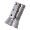 2Pcs Stainless Steel Exhaust Baffle Muffler 3.38*2inch Muffler Baffle Noise Eliminator Muffler Noise Eliminator