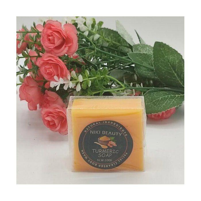 Savon Curcuma Boutons – Anti-Acné &amp; Anti-Taches Visage Sain