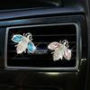 Crystal Bee Unique Car Aromatherapy Clip Air Vent Perfume Holder Set Decorative