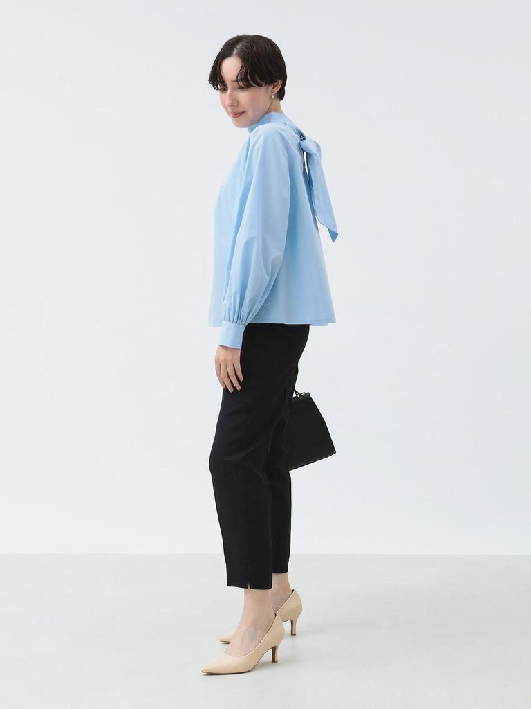 B:MING LIFE STORE by BEAMS Light Tweed Pants (S-L) Women's Navy S