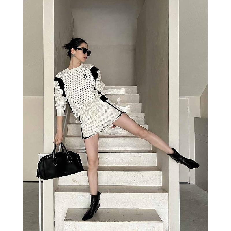 New versatile cat heel thin boots niche French small ankle boots square head high heel short boots