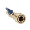 High Pressure Washer Stainless Steel   Valve 4500PSI 3/8 Inch Quick Connect Power Washer Hose Valve Patio Car Washing