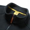 JEEP Men's Fleece-Lined Stand-Collar Cardigan Jacket