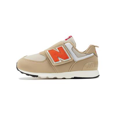 574 New-B Hook & Loop Toddler Incense Poppy Baby Sneakers Cream NW574HBO