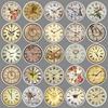 50pcs Vintage Clock Graffiti Creative Stickers - Waterproof Decor for Phone Cases & Suitcases