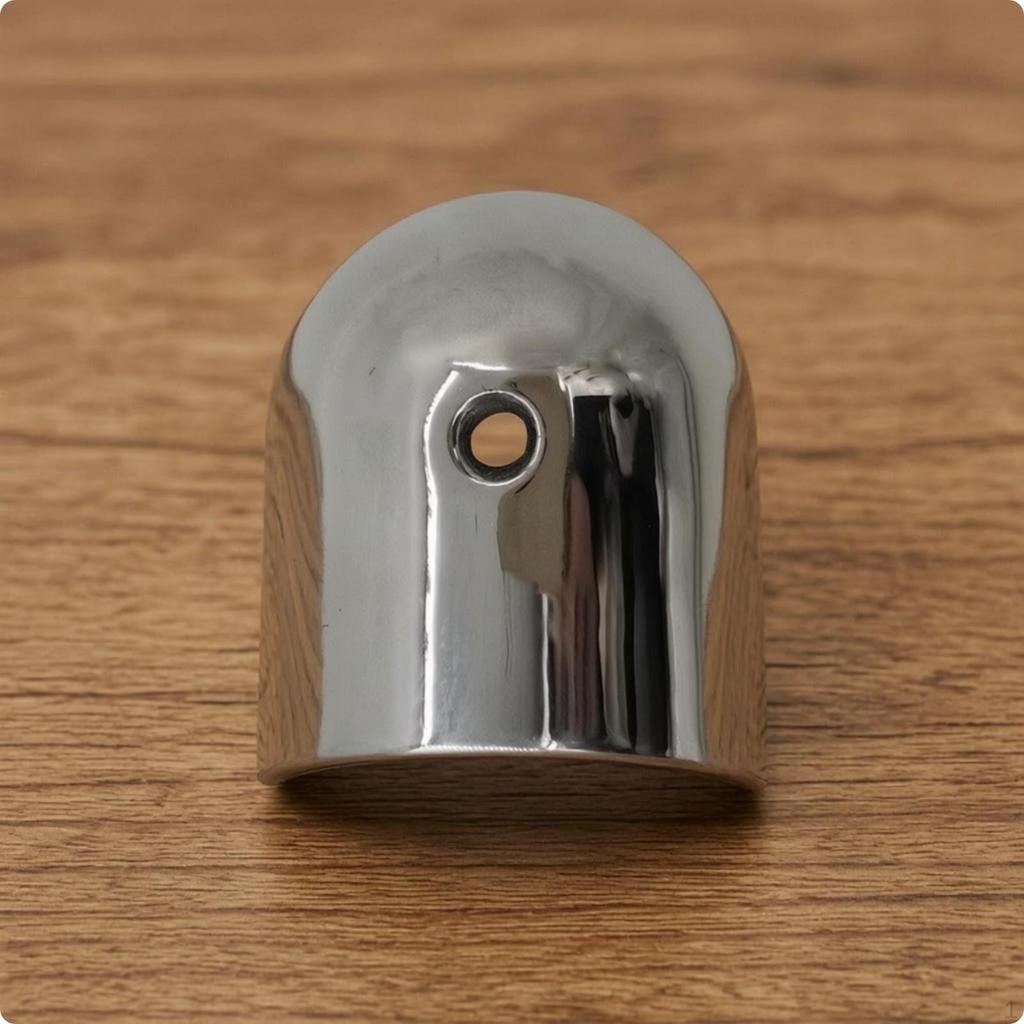 Half-Half-Round Corner End Cap 316 Stainless Steel Curved Shell With