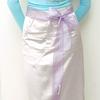 Thin Silk Scarf Pearl Shiny Belt Elegant Long Narrow Scarf  Spring Summer
