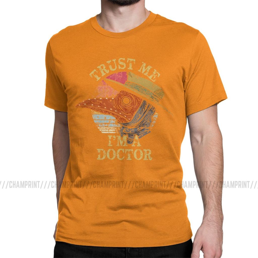 Plague Doctor Trust Me I M A Doctor Men S T Shirt Horror Halloween Black Death