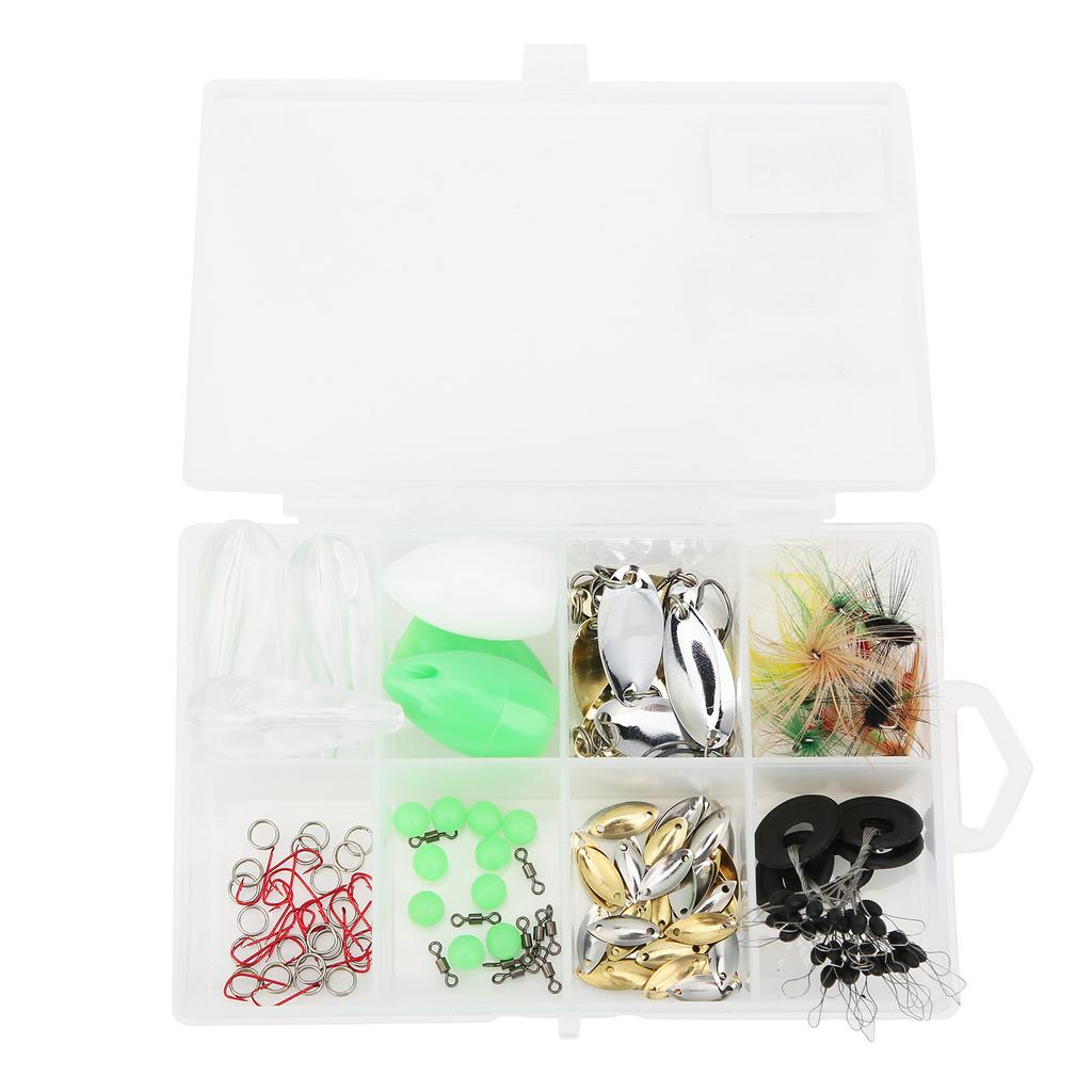 Fishing Fly Sequins Lures Beans Hook Melon Seeds Thrower Fish Tackle Accessories Kit