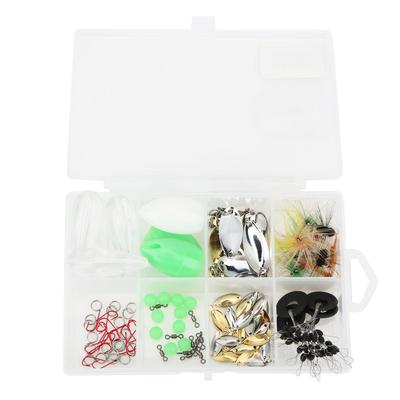 Fishing Fly Sequins Lures Beans Hook Melon Seeds Thrower Fish Tackle Accessories Kit