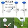MZsplus Adjustable Golf 5 Height Perfect for Gifts and Competition Prizes Tees, 12-Piece Set, Settings, (12 Tees)
