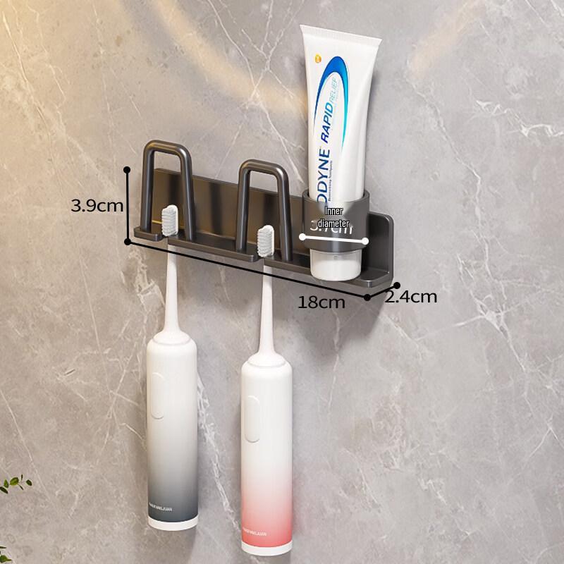 LIEI Suction Cup Wall-Mounted Toothbrush Holder