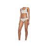 Calvin Klein Cotton Series Letter Waistband Printed Bikini Thong Underwear 5-Pack Women underwear QP1094M-900