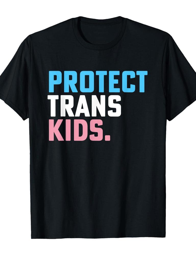 Men'S Trans Graphic T-Shirt - Statement Tee with Transgender Pride Design, Soft Everyday Casual Shir