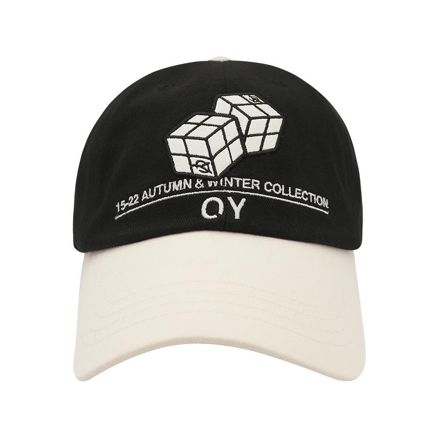Opeunyadeu(Owai) Cube Logo Cap Black/Ivory
