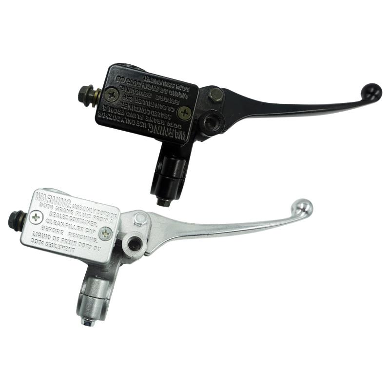 Motorcycle Brake Pump Front Master Cylinder Hydraulic Brake Lever Right For Dirt Pit Bike ATV Quad Moped Scooter Buggy Go Kart