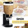 3.5L Household Single Cup Dry Food Cereal Nuts Dispenser Airtight Kitchen Storage Container Kitchen Machine Food Bottles