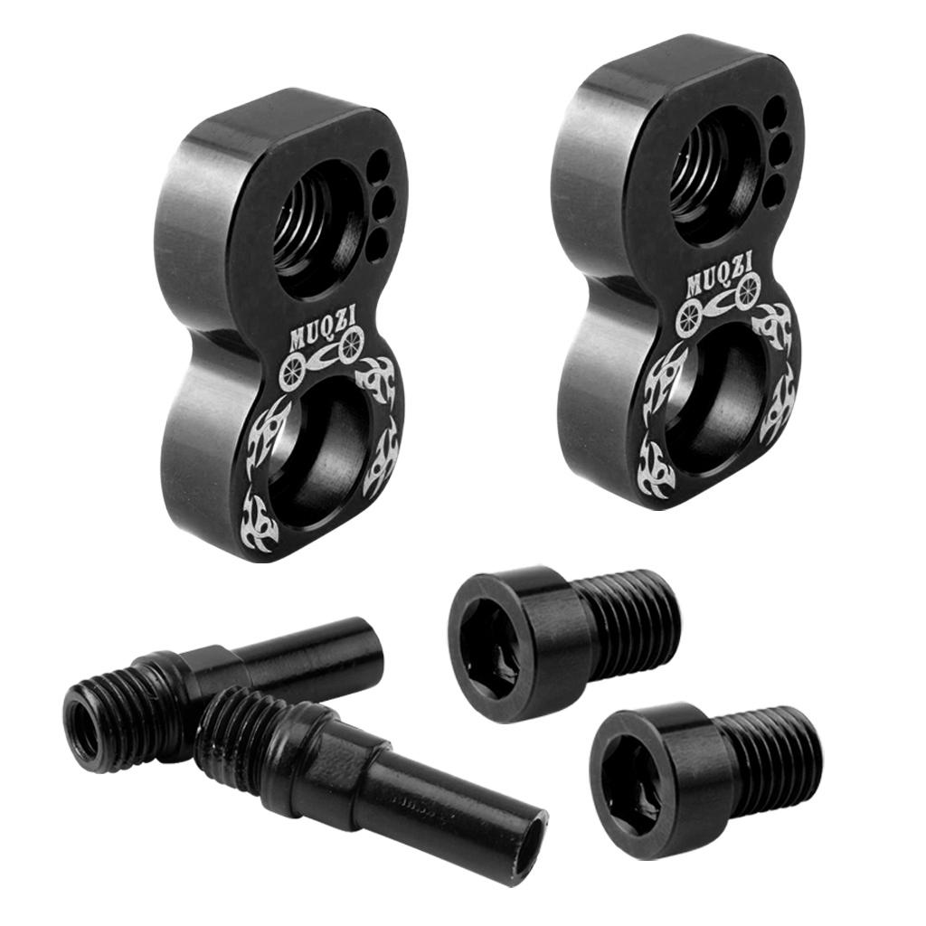 V-bromsadapter Aluminiumlegering Förlängningskonverterare för Fälgbroms Hjulset Uppgradering Ram Skivbromsskiva Modifiering