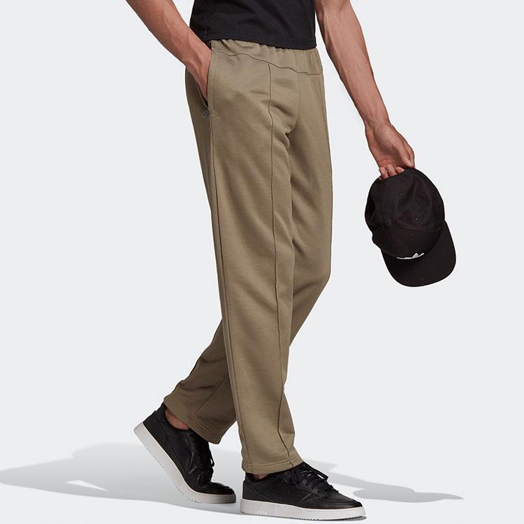 adidas Oryginalne spodnie dresowe dzianinowe RYV Fashion Sweatpa Męskie Khaki GD9318