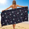 1Pc Winter Wonderland Beach Towel Quick Dry Multiuse For Beach Pool Gym Yoga Home Travel Christmas Halloween Xmas Gift S1171