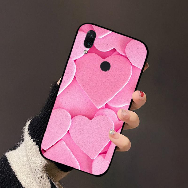 Beautiful Case For Xiaomi Redmi Note 7 Cases Cover Silicone Shockproof Protection Phone Case Shell For Redmi Note 7 7 Pro Fundas