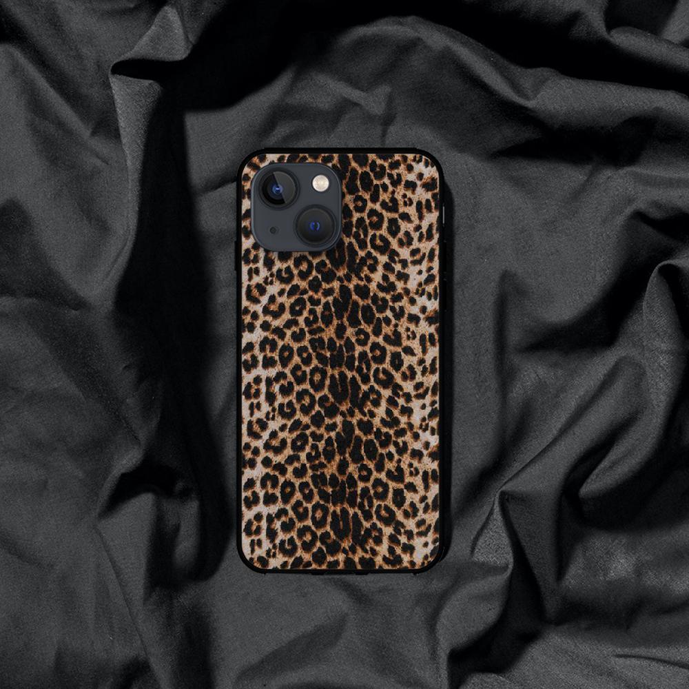 Leopard Pattern Art Phone Case For iPhone Samsung Galaxy Redmi Xiaomi Note S A 16 15 14 13 12 11 20 21 22 23 53 54 Pro Plus Ultra Silicone Cover