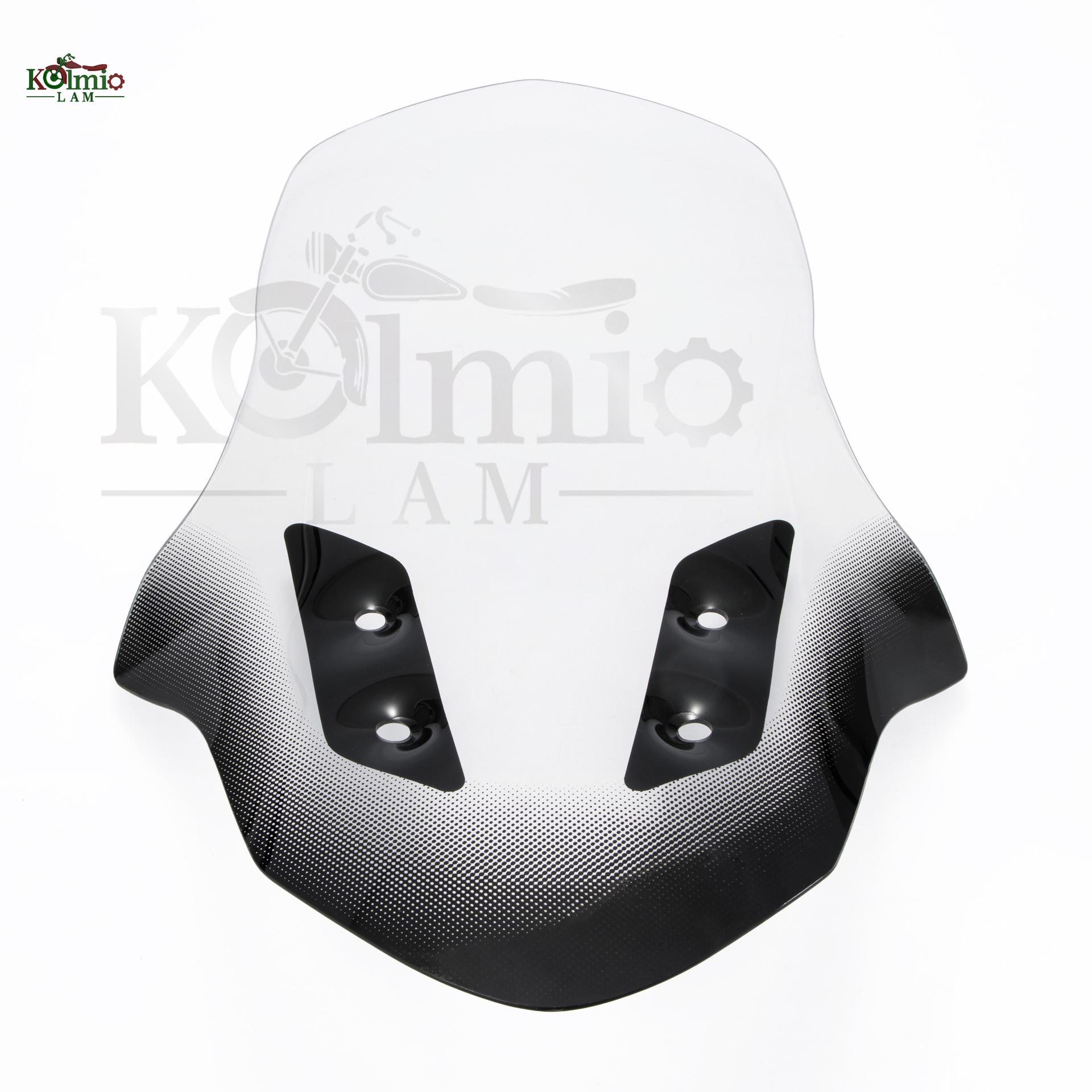 

SYM Jetta 150CC (JET150X) Motorcycle Windshield with See-Through Feature Gradient White