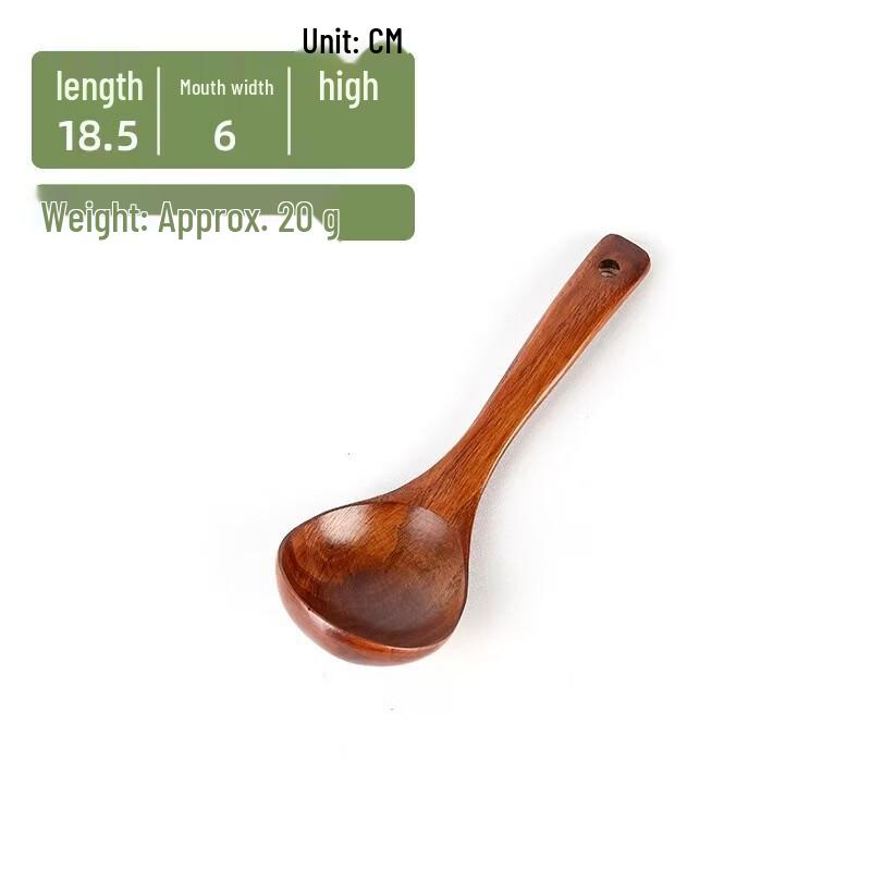 Acacia Wood Non-Stick Kitchen Utensil Set
