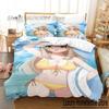 Comfortable Anime Print Bedding Set With Duvet Cover And Pillowcases Single Twin Full Queen King Sizes For All Ages