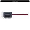 High Temperature Resistance of 200℃ USB Female Extension Power Cables Cord Suitable for LED Lighting & Fan Applications