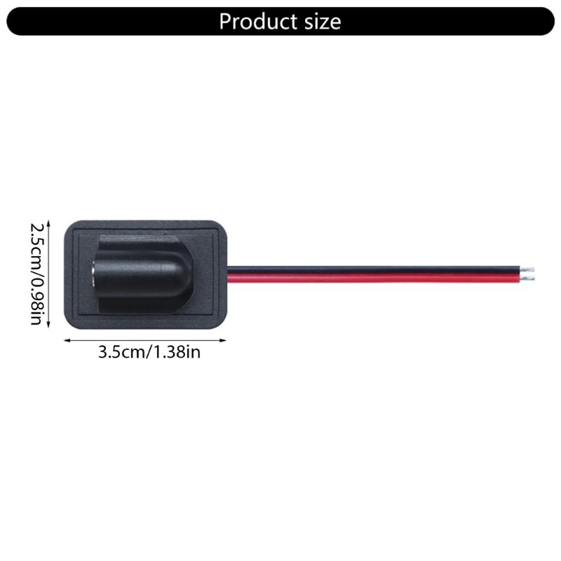 High Temperature Resistance of 200℃ USB Female Extension Power Cables Cord Suitable for LED Lighting & Fan Applications