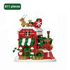 Micro-Baustein Leuchtturm Blöcke Küstenhäuschen Architekturmodell Puzzle Zusammenbau Steine Spielzeug Kinder Jungen Mädchen