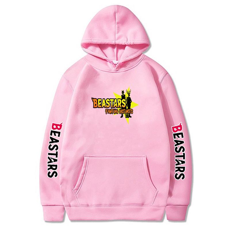 BEASTARS Autumn/Winter Cotton Pullover Hoodie - Casual Plus Size Streetwear