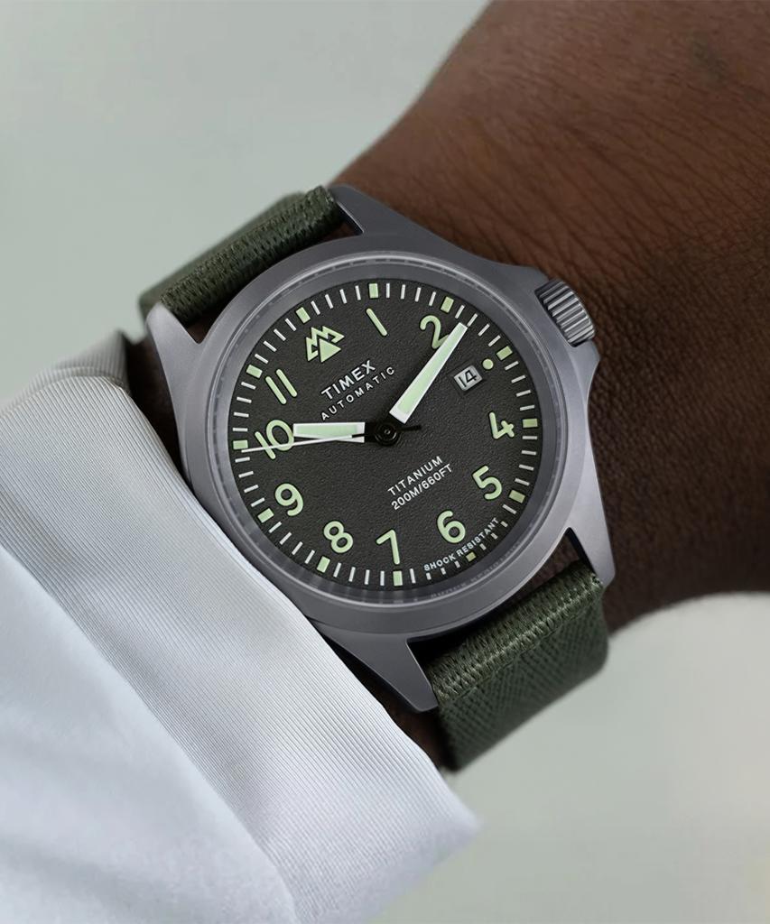 Taimaegseu Expedition Automatic Titanium Watch 41Mm