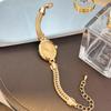Small Vintage Ladies Watch Adjustable Bracelet Lobster Buckle Jewelry Quartz Watch Small Gold Watch