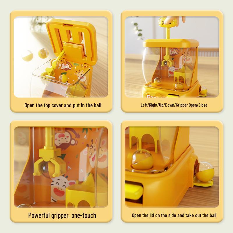 Children's Mini Claw Toy and Basketball Machine Set - Popular Small Commodities for School and Street Stalls