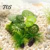 Betta Fish Hiding Spot Aquarium Artificial Plant, Realistic Plastic Plants, Underwater Faux Greenery, Decorative PVC Tank Foliage Fake Aquatic Plants