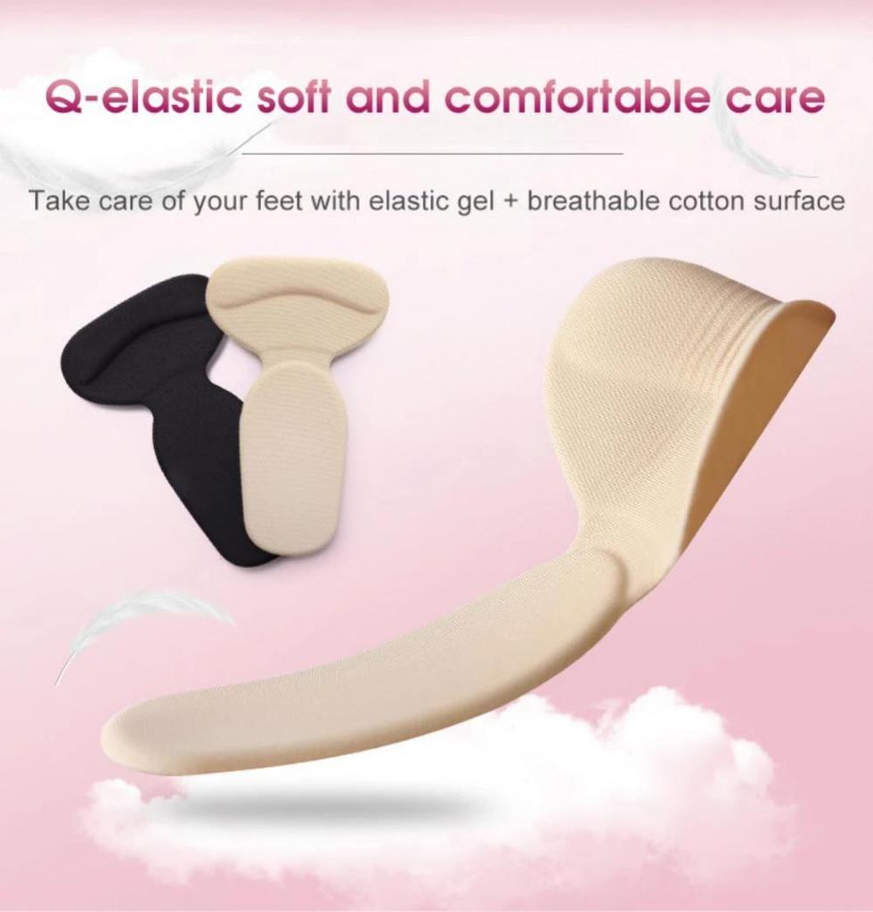 1pár T-Shape Boty Pata Insoles Noha Pata Pad Sportovní boty Nastavitelné Antiwear Vložky do nohou Vložky do bot Nálepka s chráničem paty