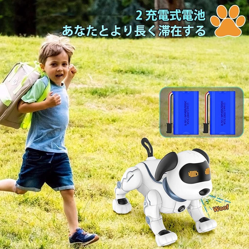 Robot Musical Voice Electronic Interactive Dog Soothing Birthday Gift for Boys and Christmas Gift for Kids and the Family Dog, Playing, Programmable,