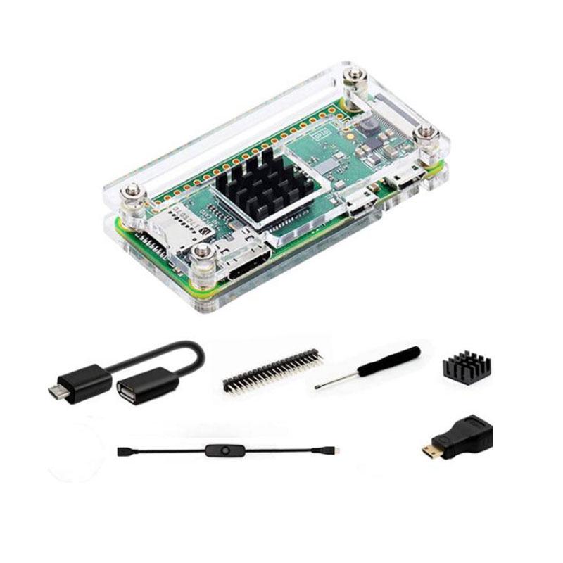 Raspberry Pi Zero Acrylic Transparent Protective Shell Case Accessories