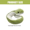 Lovely Plushie Snake Year Mascots Stuffed Animal,Snake Ornaments Zodiacs Snake Plush Toy Stuffed Animal Plush Toy Doll