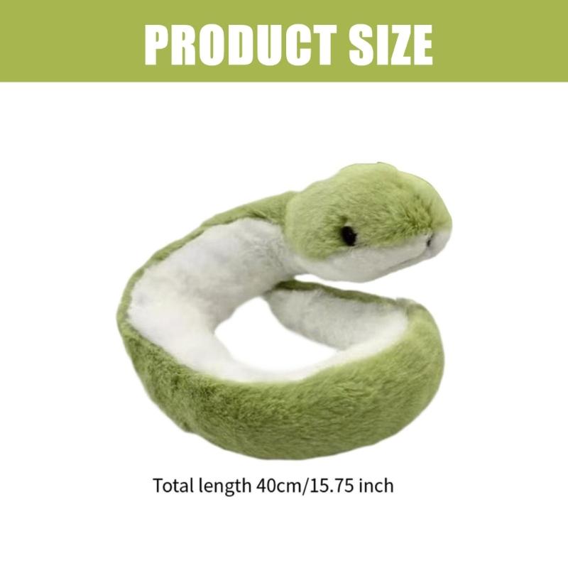 Lovely Plushie Snake Year Mascots Stuffed Animal,Snake Ornaments Zodiacs Snake Plush Toy Stuffed Animal Plush Toy Doll