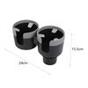 Dual Automotive Cup Holder Extender Removable Double Cup Holder Car Interior Organizer Drinks Holder for Truck Automotive RV