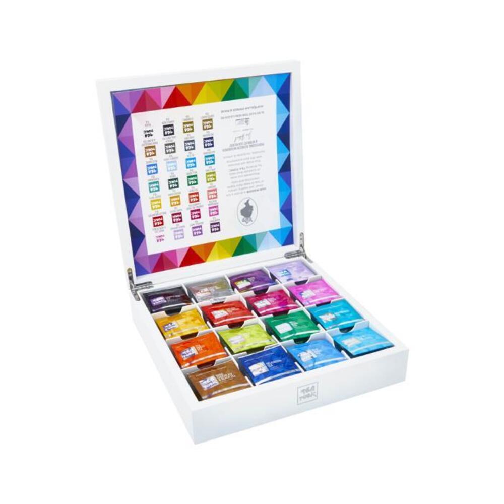 Tea Tonic Wooden Tea Chest Deluxe White X 112 Tea Bags