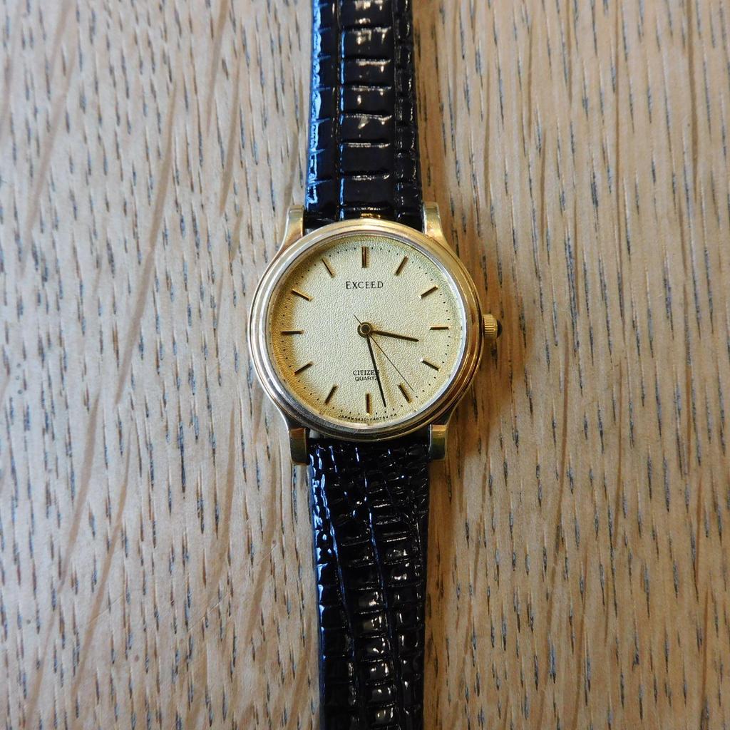 Used Ladies Citizen Watch Wristwatch EXCEED Quartz M-00637 / CITIZEN Citizen