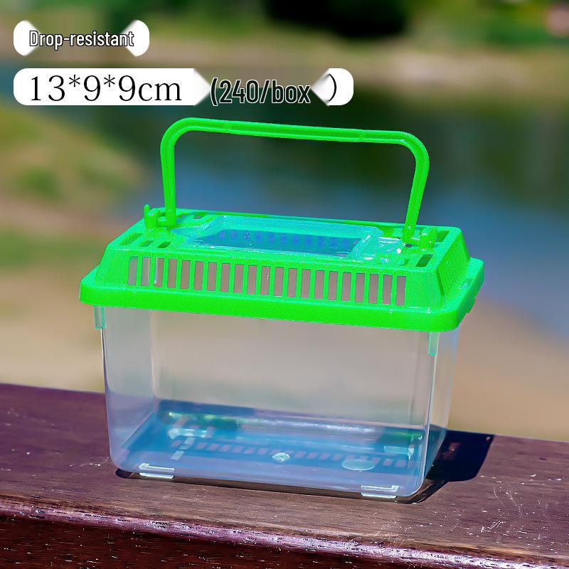 Portable Transparent Turtle & Reptile Tank – Small, Medium, Large
