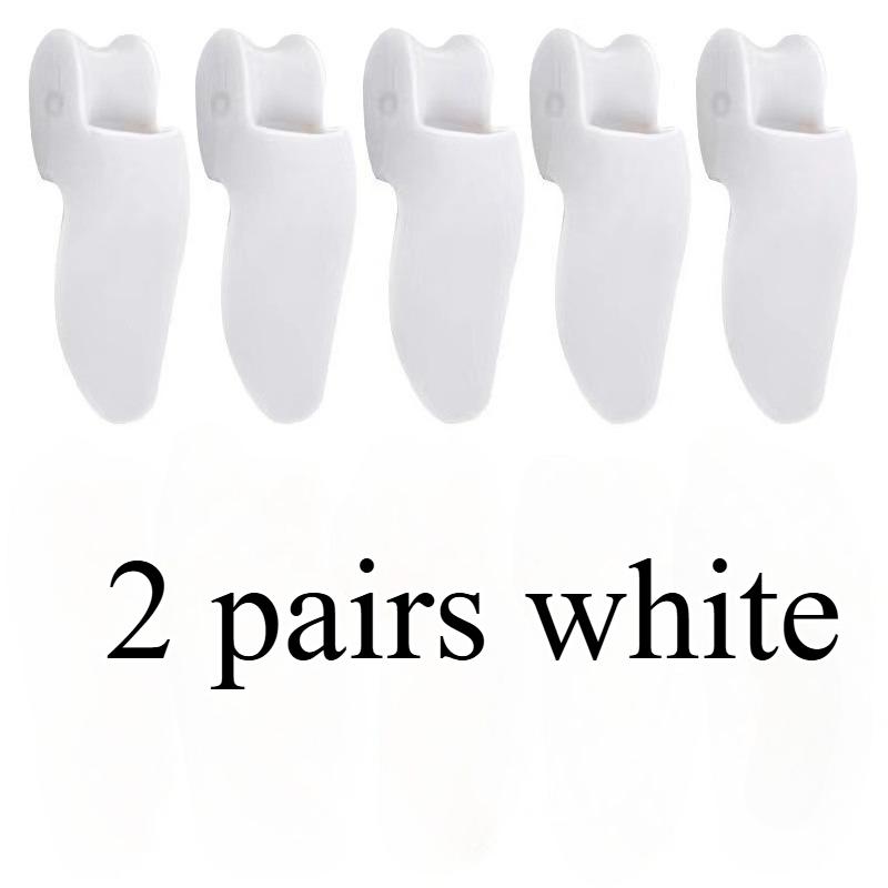 2/4 Double Soft Silicone Thumb Splitter, Washable Soft Toe Protector, Anti-friction and Anti-pain Toe Splitter